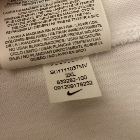 🏈LOS ANGELES RAMS Fabulous NIKE DRI-FIT GOLF L/S 3/4 Zip - NFL - XXL🏈 GO RAMS! - Picture 7 of 10